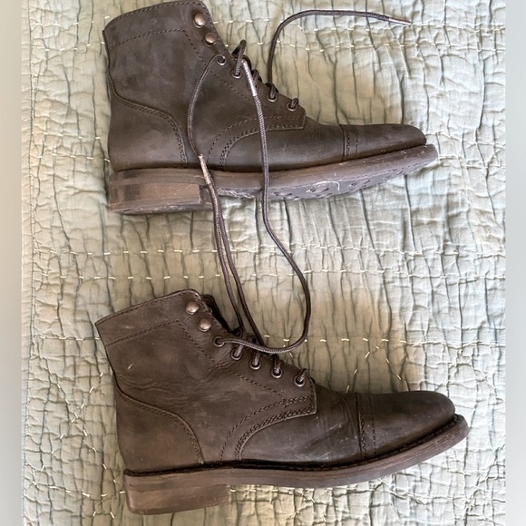 Thursday Captain Boots, Black, Women’s 7 US, worn twice - Picture 2 of 4